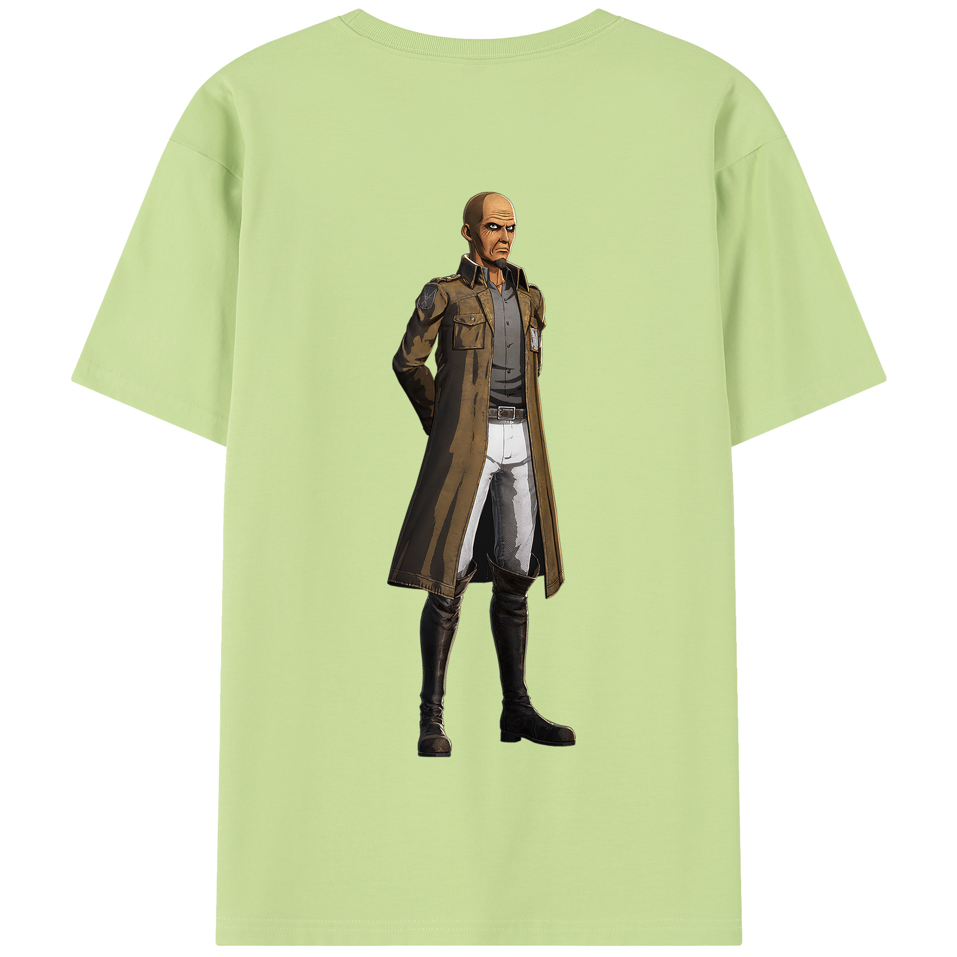 （画像用） 進撃の巨人 Attack on Titan 綿100％半袖Tシャツ（背面プリント）